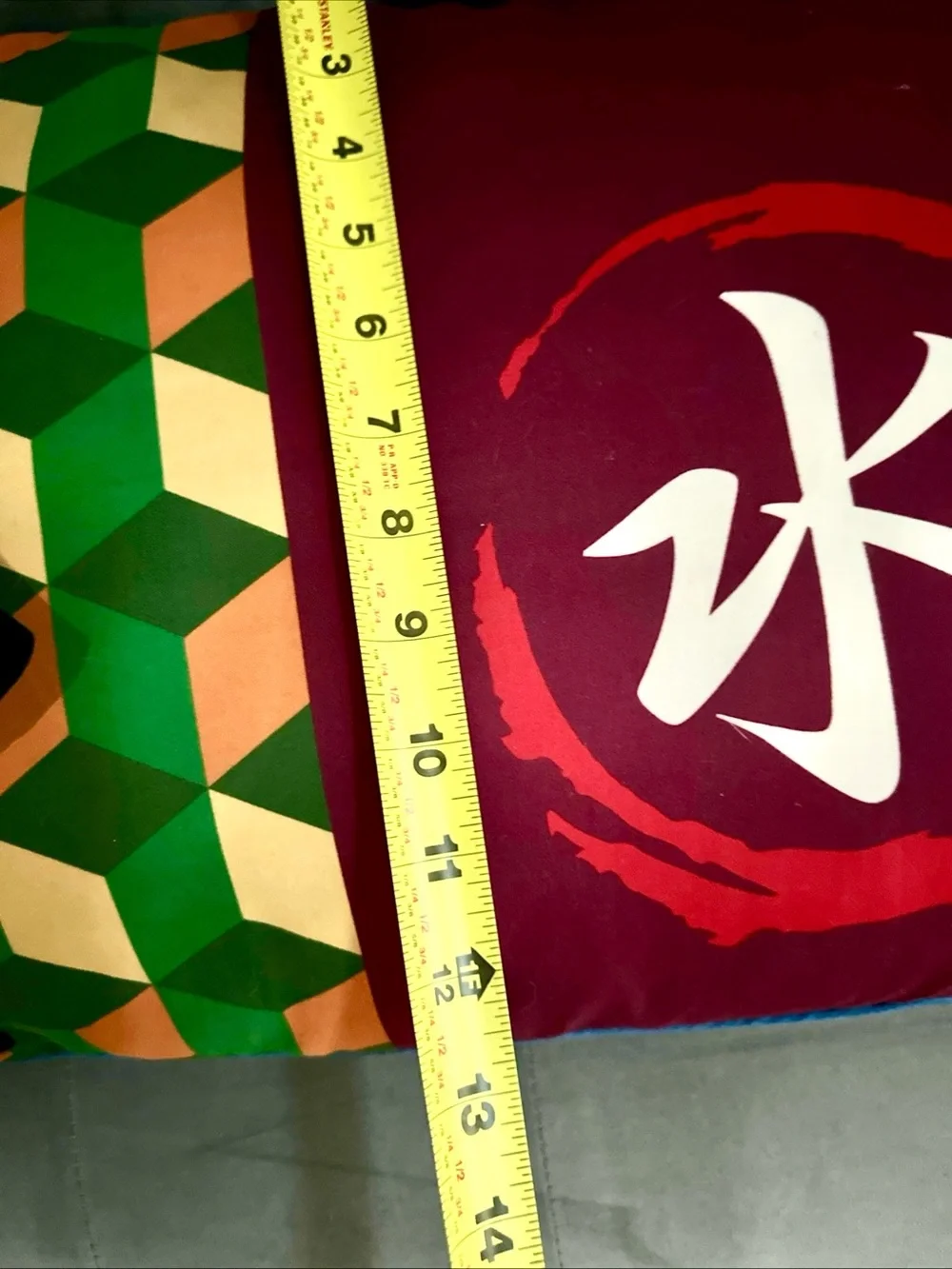 Demon Slayer Giyu Tomioka Soft Pillow Japan Kimetsu no Yaiba Anime OOAK Unique